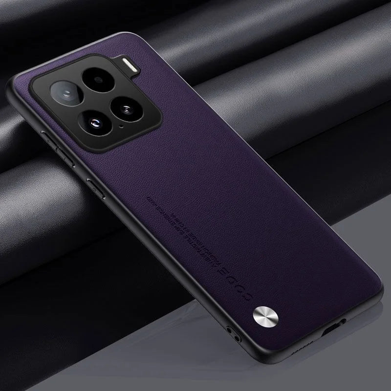 Cover in Pelle PU Opaca per Xiaomi 15T / 14T Pro / 12T Pro – Ultra Sottile e Antiurto
