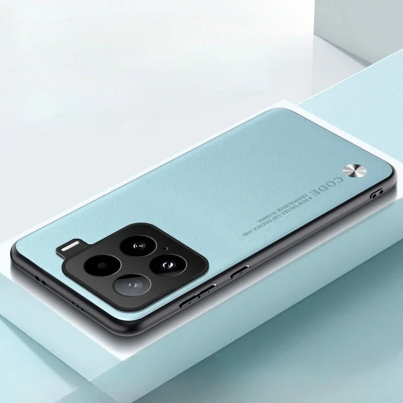 Cover in Pelle PU Opaca per Xiaomi 15T / 14T Pro / 12T Pro – Ultra Sottile e Antiurto