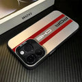 Cover iPhone Sport – Stile Auto da Corsa, Protezione Antiurto, Retro Opaco